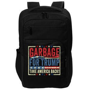 Garbage For Trump Impact Tech Backpack