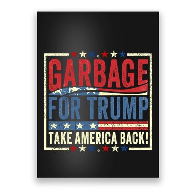Garbage For Trump Poster