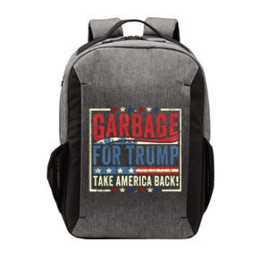 Garbage For Trump Vector Backpack