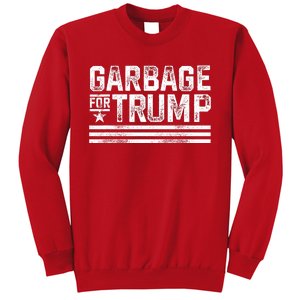 Garbage For Trump Sweatshirt