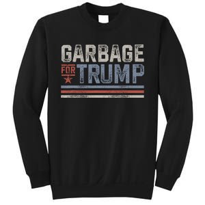 Garbage For Trump Sweatshirt