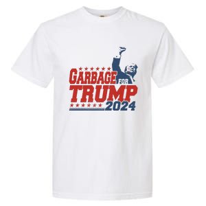 Garbage For Trump Garment-Dyed Heavyweight T-Shirt