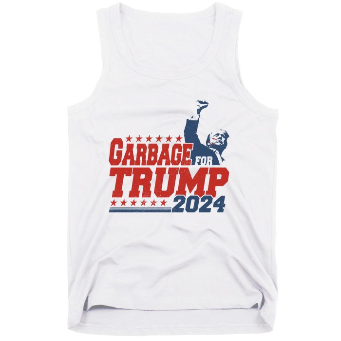 Garbage For Trump Tank Top