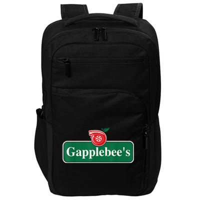 Gapplebee Funny Turbo Race Car Enthusiast Racing Impact Tech Backpack