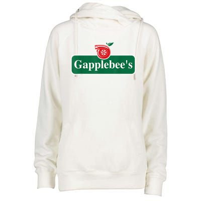 Gapplebee Funny Turbo Race Car Enthusiast Racing Womens Funnel Neck Pullover Hood