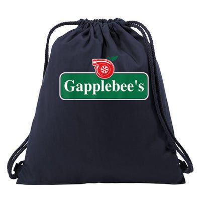 Gapplebee Funny Turbo Race Car Enthusiast Racing Drawstring Bag