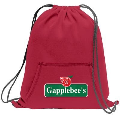 Gapplebee Funny Turbo Race Car Enthusiast Racing Sweatshirt Cinch Pack Bag