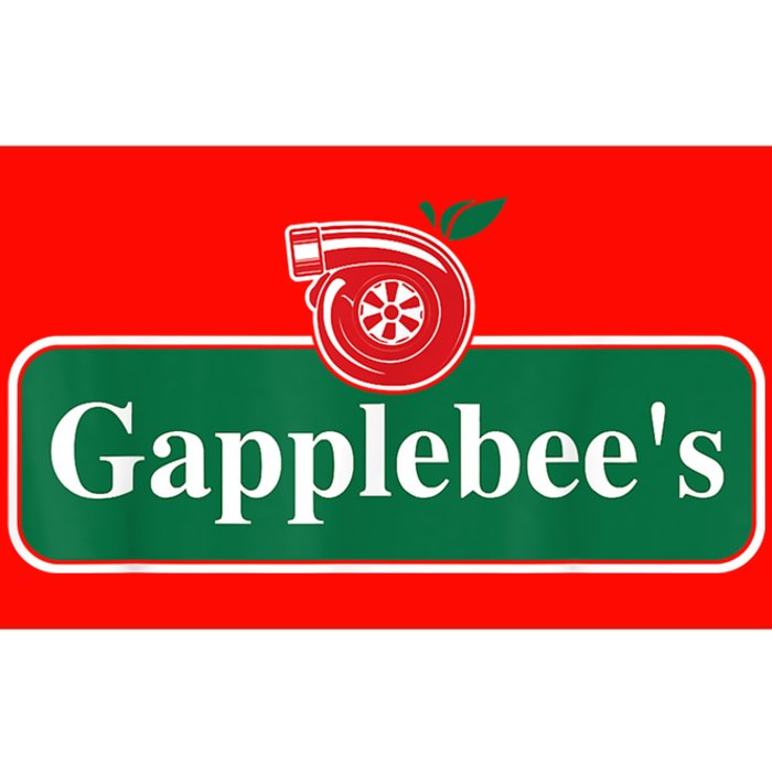 Gapplebee Funny Turbo Race Car Enthusiast Racing Bumper Sticker