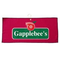 Gapplebee Funny Turbo Race Car Enthusiast Racing Large Microfiber Waffle Golf Towel