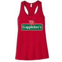 Gapplebee Funny Turbo Race Car Enthusiast Racing Women's Racerback Tank