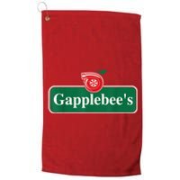 Gapplebee Funny Turbo Race Car Enthusiast Racing Platinum Collection Golf Towel