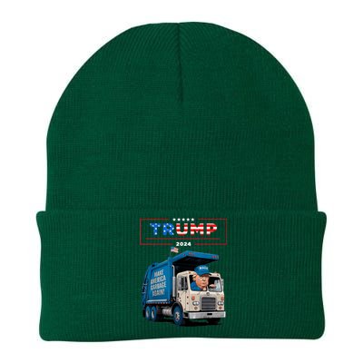 Garbage For Trump Knit Cap Winter Beanie