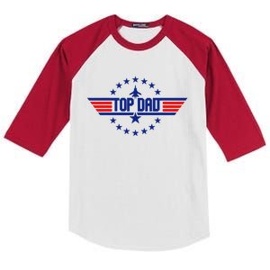 Gift from Top Dad Father's Day Kids Colorblock Raglan Jersey