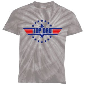 Gift from Top Dad Father's Day Kids Tie-Dye T-Shirt