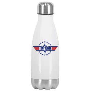 Gift from Top Dad Father's Day Stainless Steel Insulated Water Bottle