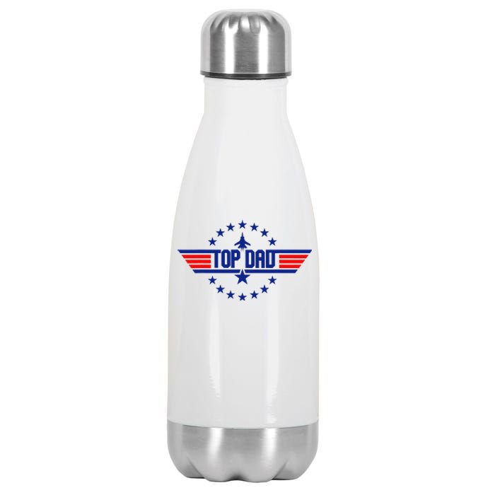 Gift from Top Dad Father's Day Stainless Steel Insulated Water Bottle