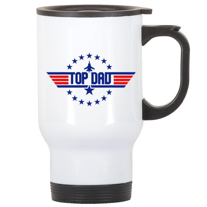 Gift from Top Dad Father's Day Stainless Steel Travel Mug