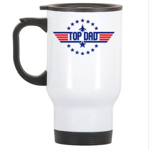 Gift from Top Dad Father's Day Stainless Steel Travel Mug