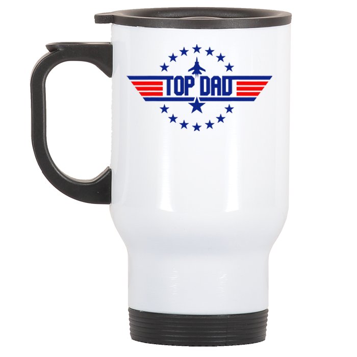 Gift from Top Dad Father's Day Stainless Steel Travel Mug