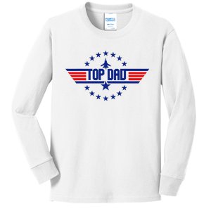 Gift from Top Dad Father's Day Kids Long Sleeve Shirt