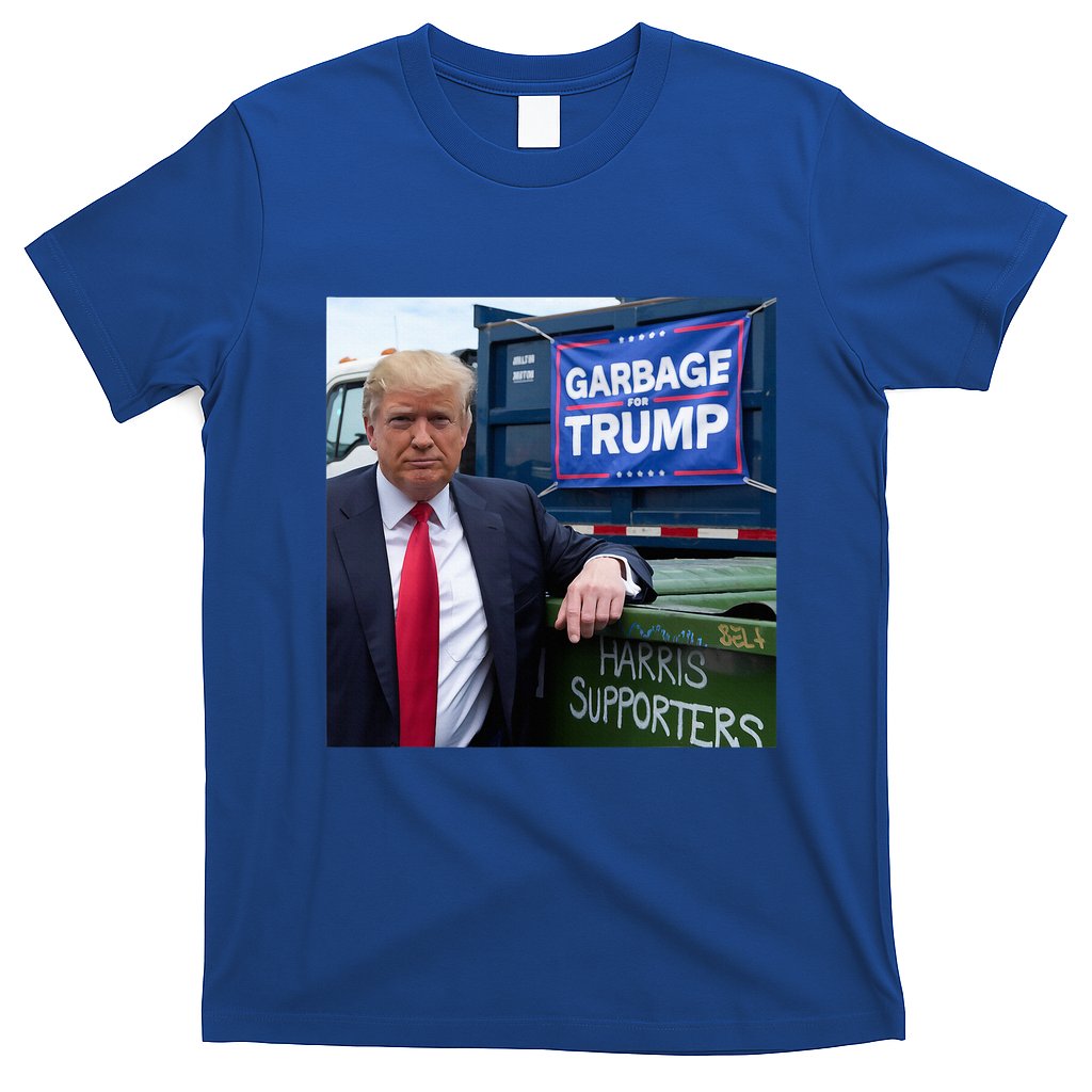 Garbage For Trump Funny Political Humor Photo T-Shirt