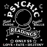 Gypsy Fortune Teller Psychic Readings Tarot Crystal Ball Sweatshirt