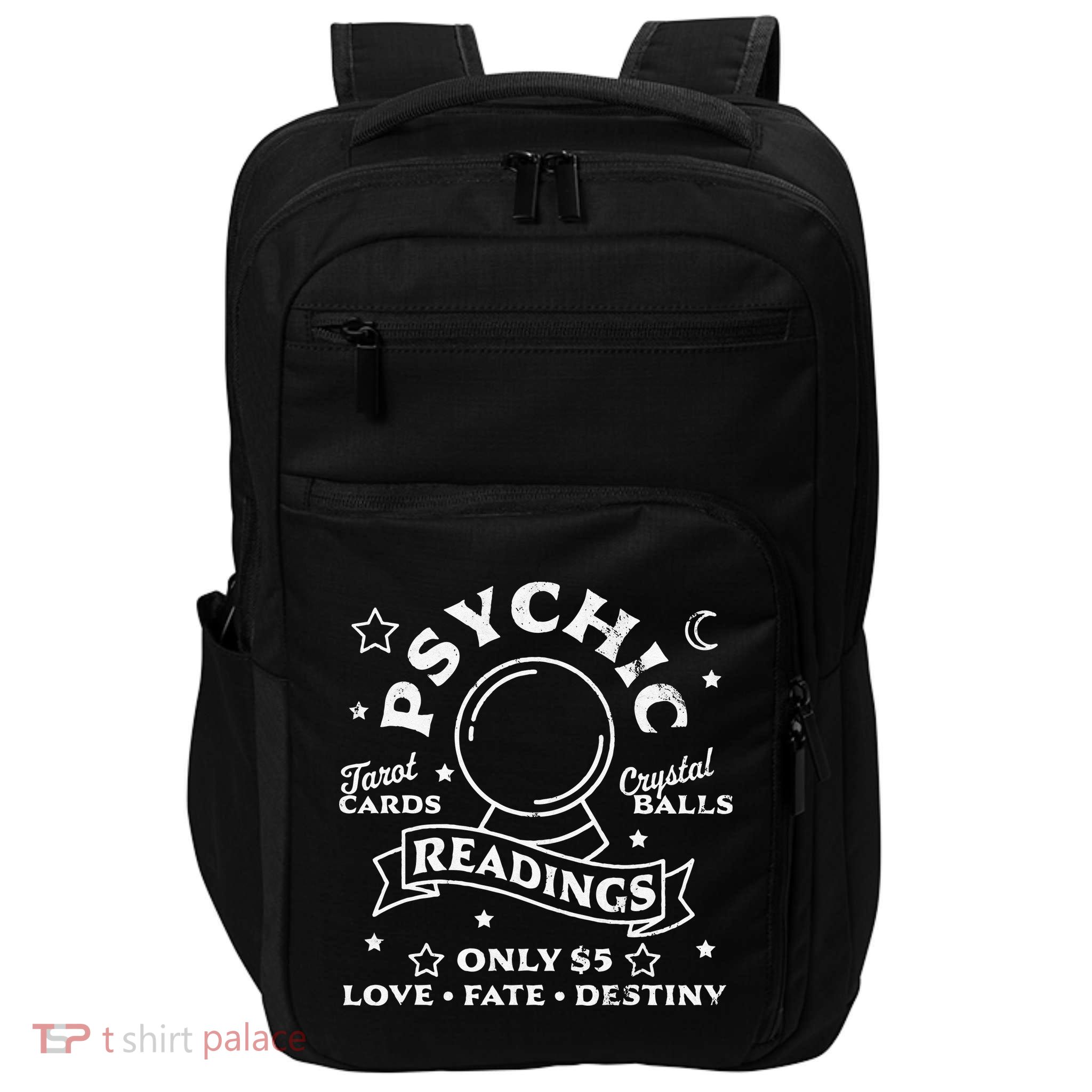 Gypsy Fortune Teller Psychic Readings Tarot Crystal Ball Impact Tech Backpack