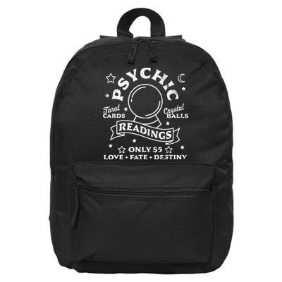 Gypsy Fortune Teller Psychic Readings Tarot Crystal Ball 16 in Basic Backpack