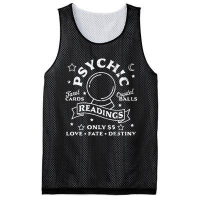 Gypsy Fortune Teller Psychic Readings Tarot Crystal Ball Mesh Reversible Basketball Jersey Tank