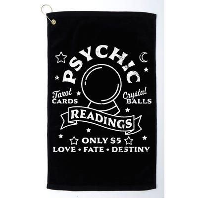 Gypsy Fortune Teller Psychic Readings Tarot Crystal Ball Golf Towel