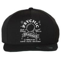 Gypsy Fortune Teller Psychic Readings Tarot Crystal Ball Wool Snapback Cap