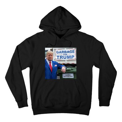 Garbage For Trump Funny Political Humor Photo Hoodie