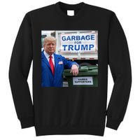 Garbage For Trump Funny Political Humor Photo Sweatshirt