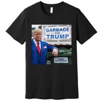 Garbage For Trump Funny Political Humor Photo Premium T-Shirt