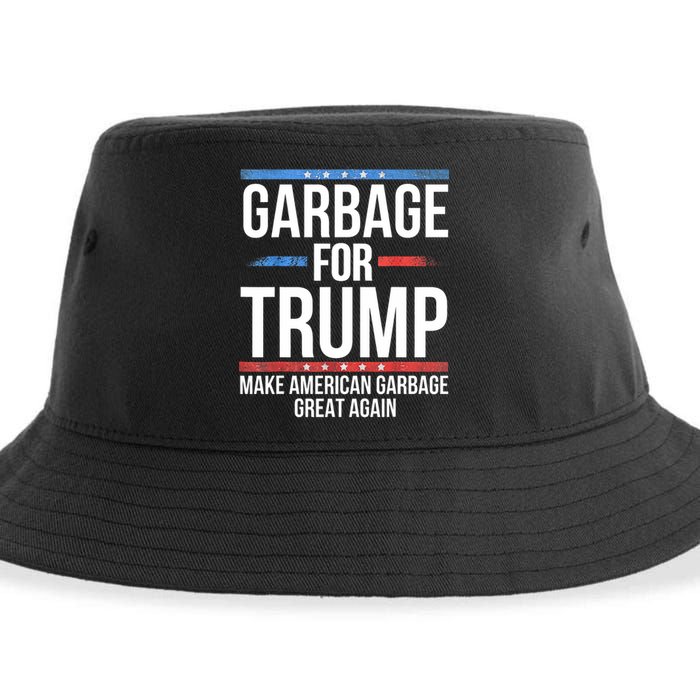 Garbage For Trump Make American Garbage Great Again Sustainable Bucket Hat