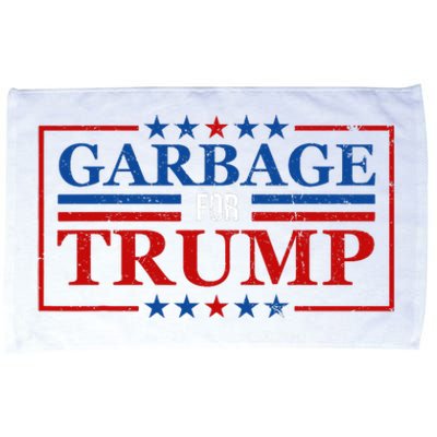 Garbage For Trump Garbage For Trump 2024 Presidential Microfiber Hand Towel