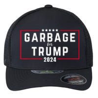 Garbage For Trump 2024 Flexfit Unipanel Trucker Cap