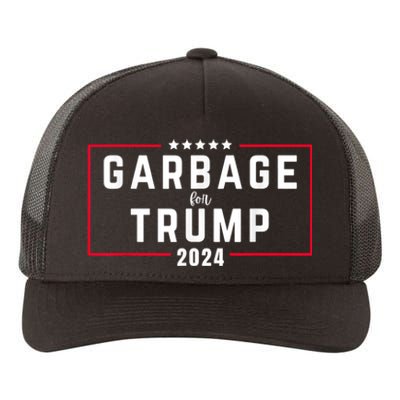 Garbage For Trump 2024 Yupoong Adult 5-Panel Trucker Hat