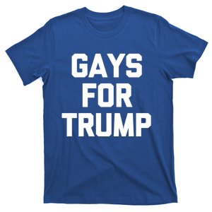 Gays For Trump President Vote 2024 USA Flag Rainbow LGBT T-Shirt