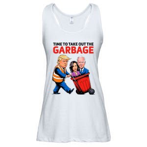 Garbage For Trump 2024 Time To Take Out The Garbage Ladies Essential Flowy Tank