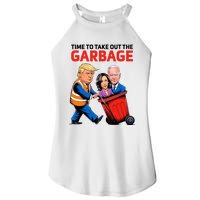 Garbage For Trump 2024 Time To Take Out The Garbage Women's Perfect Tri Rocker Tank