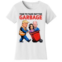 Garbage For Trump 2024 Time To Take Out The Garbage Women's T-Shirt