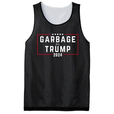 Garbage For Trump 2024 Mesh Reversible Basketball Jersey Tank