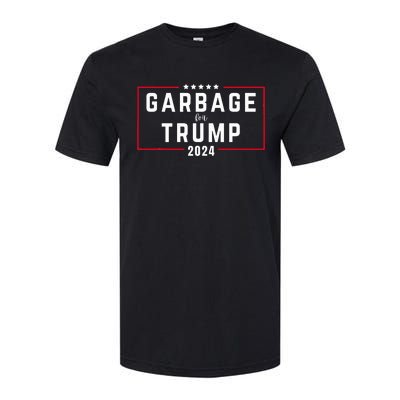 Garbage For Trump 2024 Softstyle CVC T-Shirt