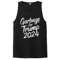 Garbage For Trump 2024 We Are Not Garbage Vote Trump PosiCharge Competitor Tank