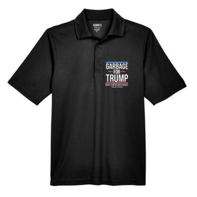 Garbage For Trump Make American Garbage Great Again Men's Origin Performance Pique Polo