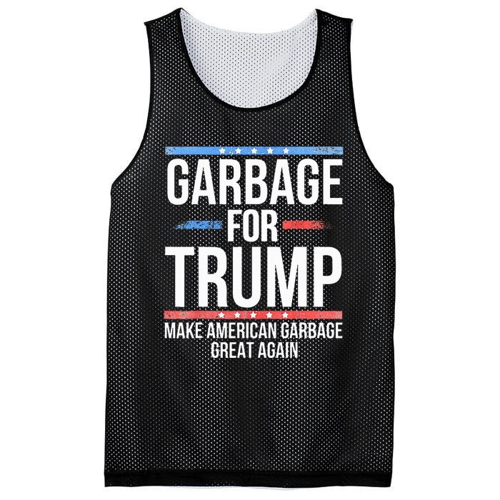 Garbage For Trump Make American Garbage Great Again Mesh Reversible Basketball Jersey Tank