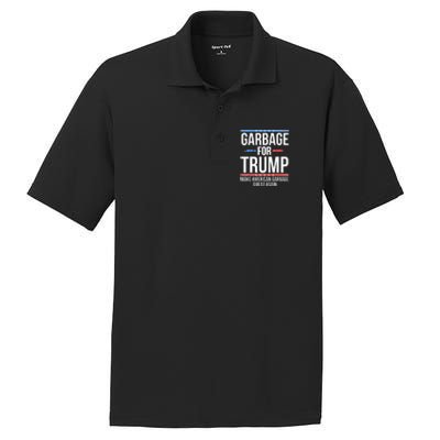 Garbage For Trump Make American Garbage Great Again PosiCharge RacerMesh Polo