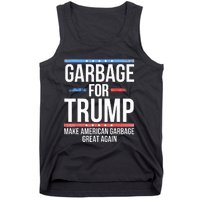 Garbage For Trump Make American Garbage Great Again Tank Top