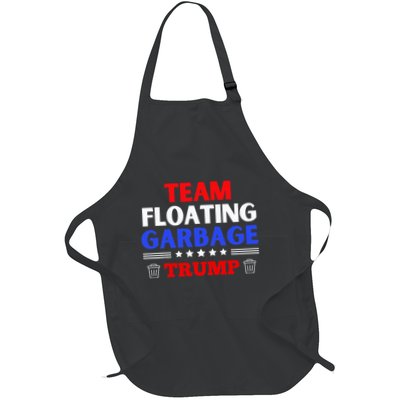 Garbage For Trump Team Floating Garbage Funny Trump Apron